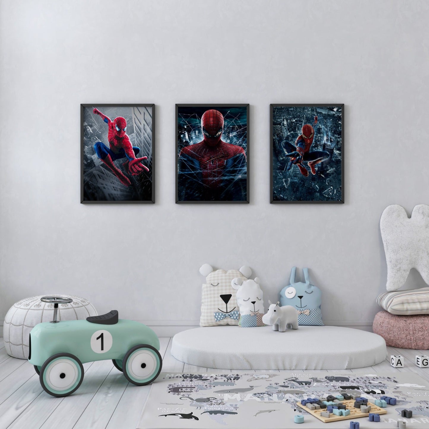 Spiderman Frame Set Of 3 | Wall Art
