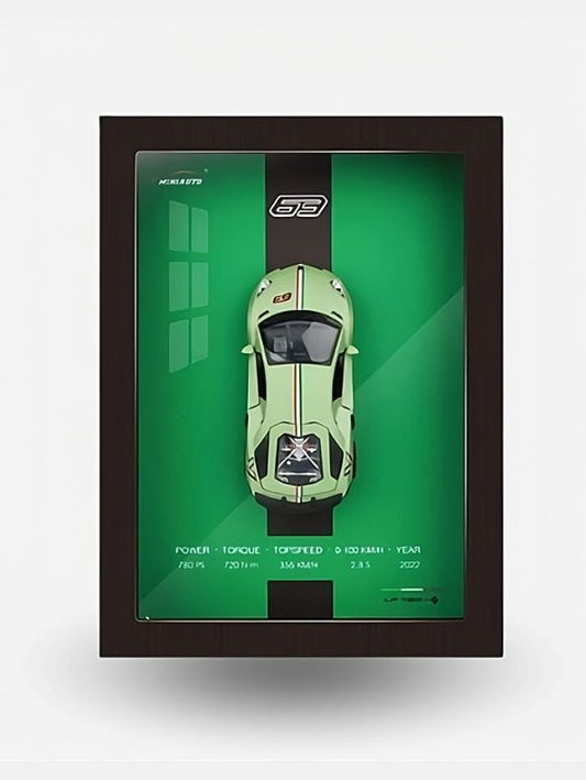 Lamborghini 3D Car Frame Wall Art