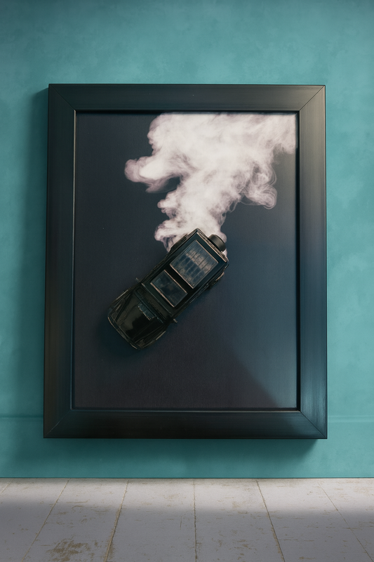 Mercedes G-Wagon G63 AMG 3D Car Frame | Wall Art
