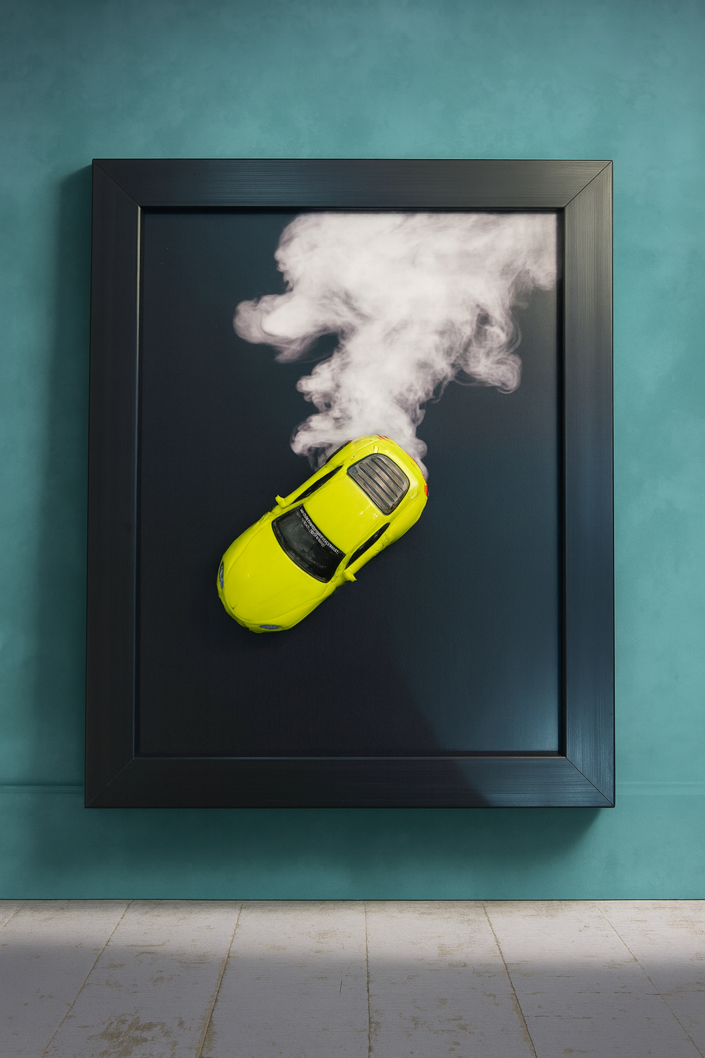 Supra 3D Car Frame | Wall Art